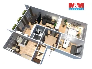 Prodej bytu 4+1, Litvínov - Janov, Luční, 79 m2