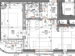 Prodej bytu 2+kk, Praha - Radlice, Radlická, 45 m2