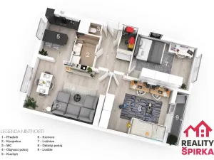 Prodej bytu 3+1, Svitavy - Lány, Felberova, 82 m2