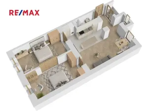 Prodej bytu 3+kk, Praha - Smíchov, Kováků, 73 m2