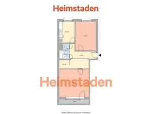 Pronájem bytu 2+1, Albrechtice, Hornická, 64 m2