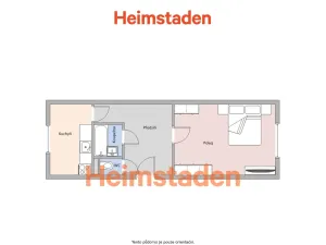 Pronájem bytu 1+1, Havířov - Město, Resslova, 36 m2