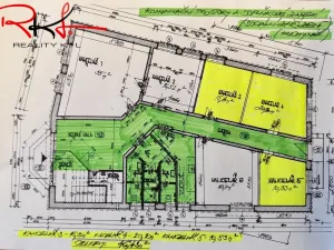 Pronájem kanceláře, Mladá Boleslav - Mladá Boleslav III, Novákova, 46 m2