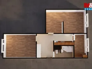 Prodej bytu 2+1, Ústí nad Labem - Střekov, Barrandova, 62 m2