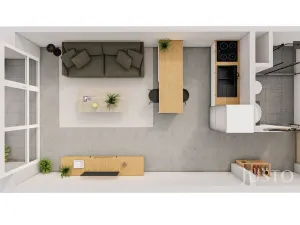 Prodej bytu 1+kk, Třeboň, Vrchlického, 25 m2