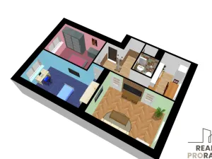 Pronájem bytu 3+1, Kněžpole, 67 m2