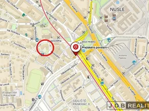 Pronájem kanceláře, Praha - Nusle, Lomnického, 5 m2