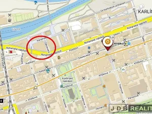 Pronájem kanceláře, Praha - Karlín, Karolinská, 30 m2