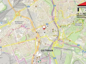 Pronájem bytu 2+kk, Ostrava, Škroupova, 60 m2