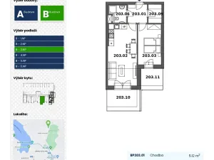 Prodej bytu 2+kk, Brno, Ondrova, 73 m2