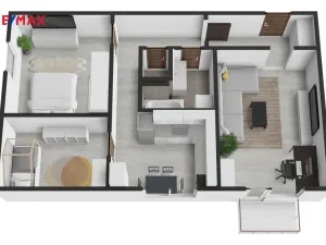 Prodej bytu 3+1, Kuřim, Na Loučkách, 68 m2