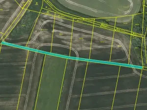 Dražba pole, Bystřice, 771 m2