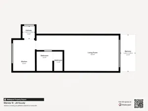 Pronájem bytu 1+kk, Praha - Hodkovičky, Šífařská, 33 m2