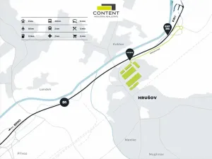 Pronájem výrobních prostor, Ostrava - Hrušov, Žižkova, 13500 m2