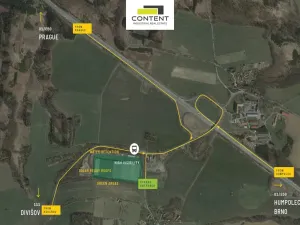 Pronájem výrobních prostor, Divišov - Měchnov, 10406 m2
