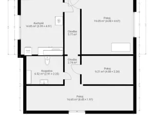 Pronájem bytu 4+kk, Kuřim, Blanenská, 73 m2