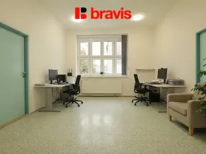 Pronájem kanceláře, Brno - Veveří, Lidická, 120 m2