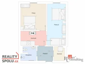 Prodej bytu 2+1, Plzeň - Skvrňany, Kreuzmannova, 48 m2