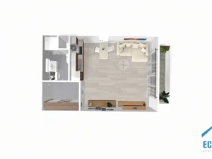 Prodej bytu 1+kk, Praha - Stodůlky, Sluneční náměstí, 30 m2