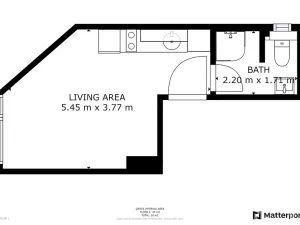 Pronájem bytu 1+kk, Praha - Hloubětín, Kukelská, 20 m2