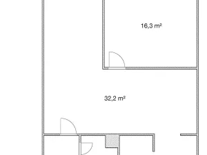 Prodej kanceláře, Brno, Příkop, 70 m2