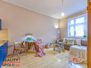 Pronájem bytu 1+kk, Praha - Vysočany, Novovysočanská, 31 m2