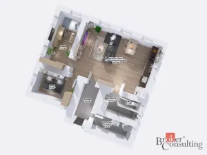 Pronájem bytu 3+kk, Nový Bor, Boženy Němcové, 90 m2