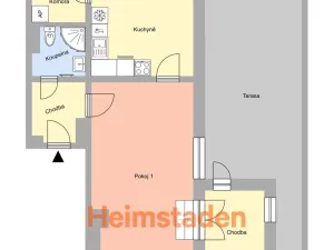 Pronájem bytu 1+1, Havířov - Město, Majakovského, 74 m2