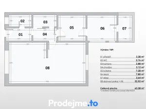 Prodej rodinného domu, Hevlín, 113 m2