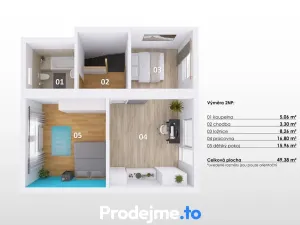 Prodej rodinného domu, Hevlín, 113 m2