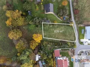 Prodej pozemku pro bydlení, Mirošovice, Na Vrchách, 839 m2