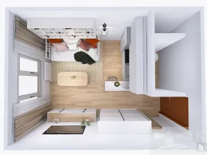 Prodej bytu 1+kk, Plzeň, Skupova, 20 m2