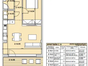 Pronájem rodinného domu, Soběšovice, 53 m2