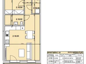 Pronájem bytu 2+kk, Soběšovice, 57 m2