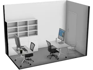 Pronájem kanceláře, Brno - Židenice, Kosmákova, 12 m2