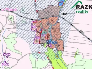 Prodej pozemku pro bydlení, Planá - Otín, 570 m2