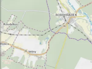 Prodej lesa, Veliny, 4968 m2