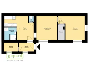 Prodej rodinného domu, Zlosyň, 71 m2