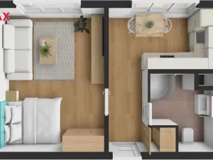 Prodej bytu 1+1, Hradec Králové - Moravské Předměstí, Štefánikova, 34 m2