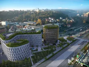 Pronájem kanceláře, Praha - Vokovice, Evropská, 188 m2