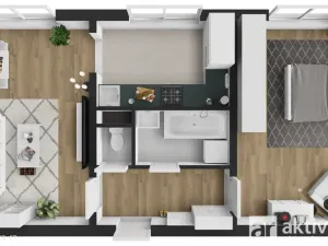 Prodej bytu 2+1, Neratovice, 28. října, 52 m2