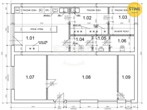 Pronájem obchodního prostoru, Kralupy nad Vltavou, 50 m2