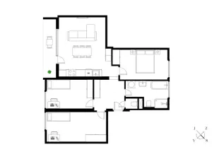 Prodej bytu 4+kk, Praha - Záběhlice, Hrusická, 80 m2