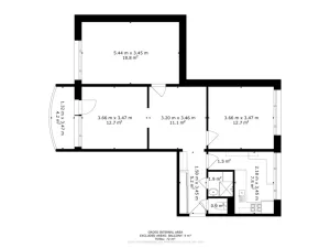 Prodej bytu 3+1, Brno - Lesná, Ježkova, 79 m2