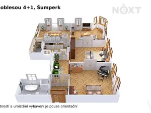 Prodej bytu 4+1, Šumperk, Bulharská, 163 m2