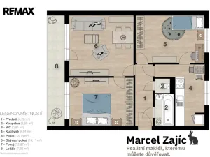 Prodej bytu 3+1, Chrudim - Chrudim II, Požárníků, 69 m2