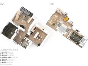 Prodej rodinného domu, Brandýsek, Před přejezdem, 98 m2