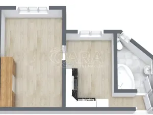 Pronájem bytu 1+1, Praha - Vršovice, Minská, 37 m2