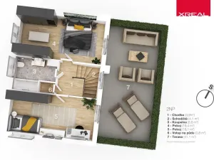 Prodej rodinného domu, Kamenice, Lomená, 157 m2