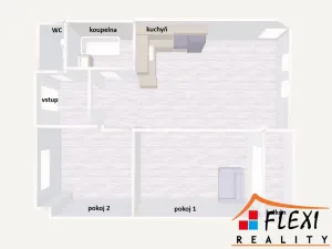 Pronájem bytu 3+kk, Ostrava - Bělský Les, Horní, 62 m2